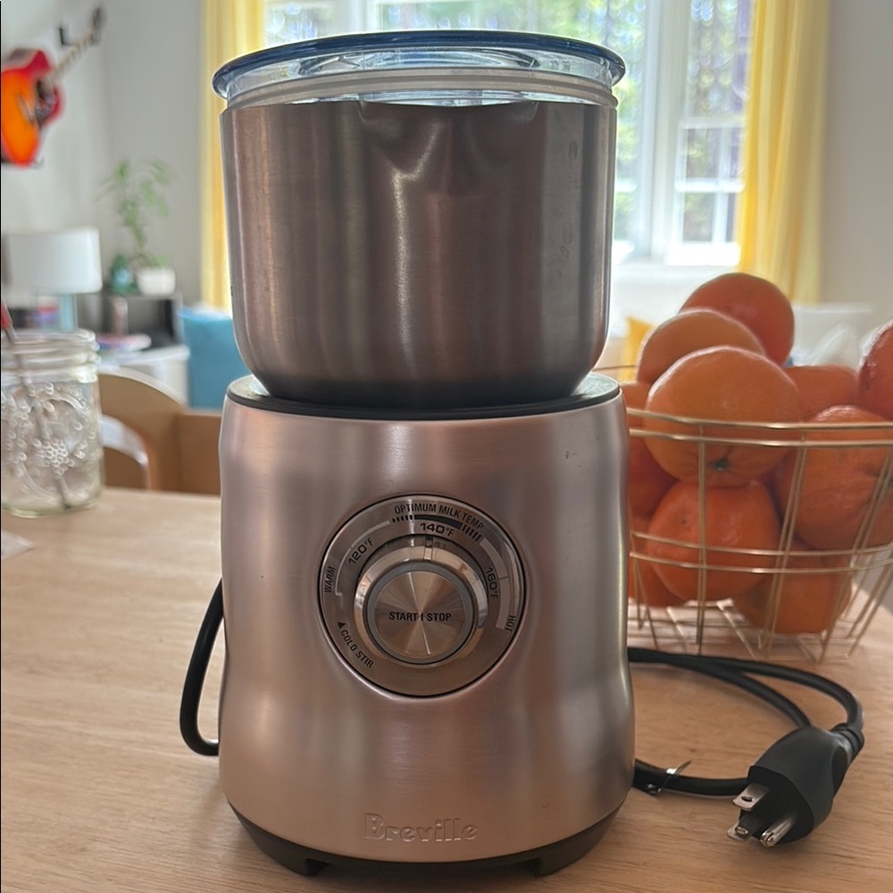 Breville Milk Cafe Frother Hot Cocoa Chocolate Latte Cappuccino